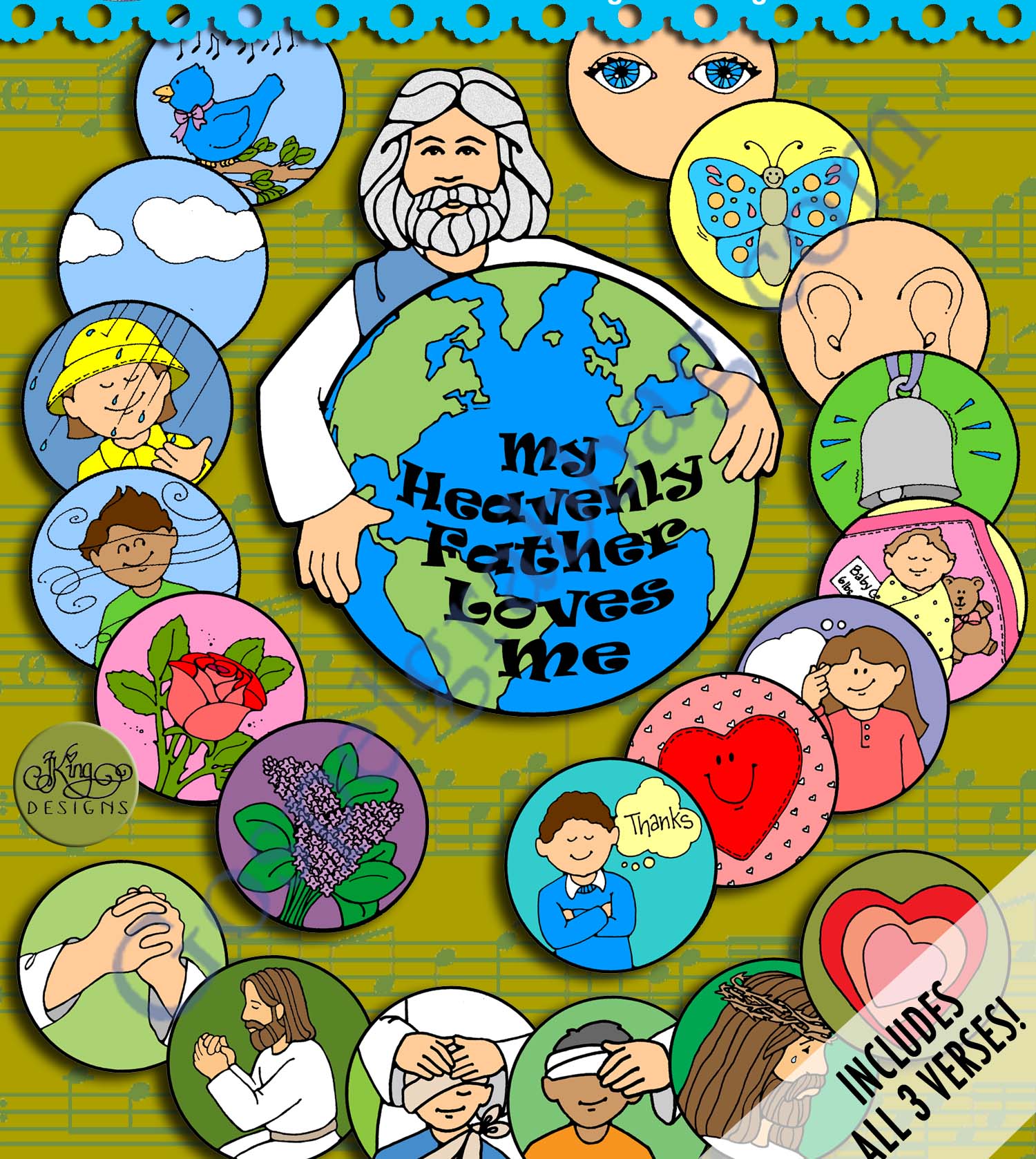 My Heavenly Father Loves Me CHILDREN'S SONG