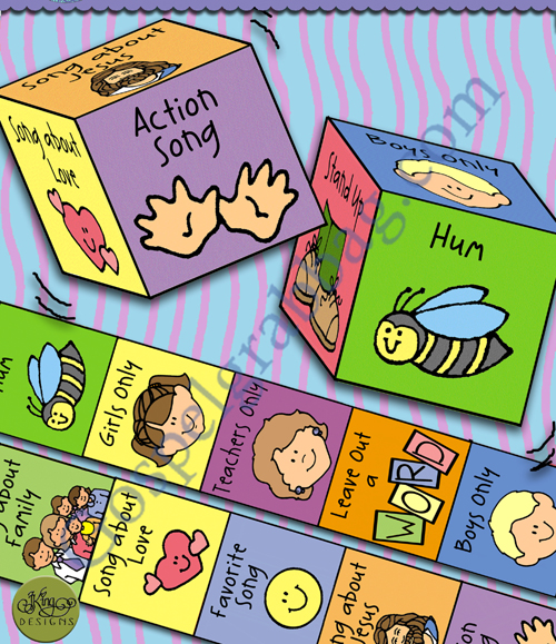 You're on a Roll singing cubes