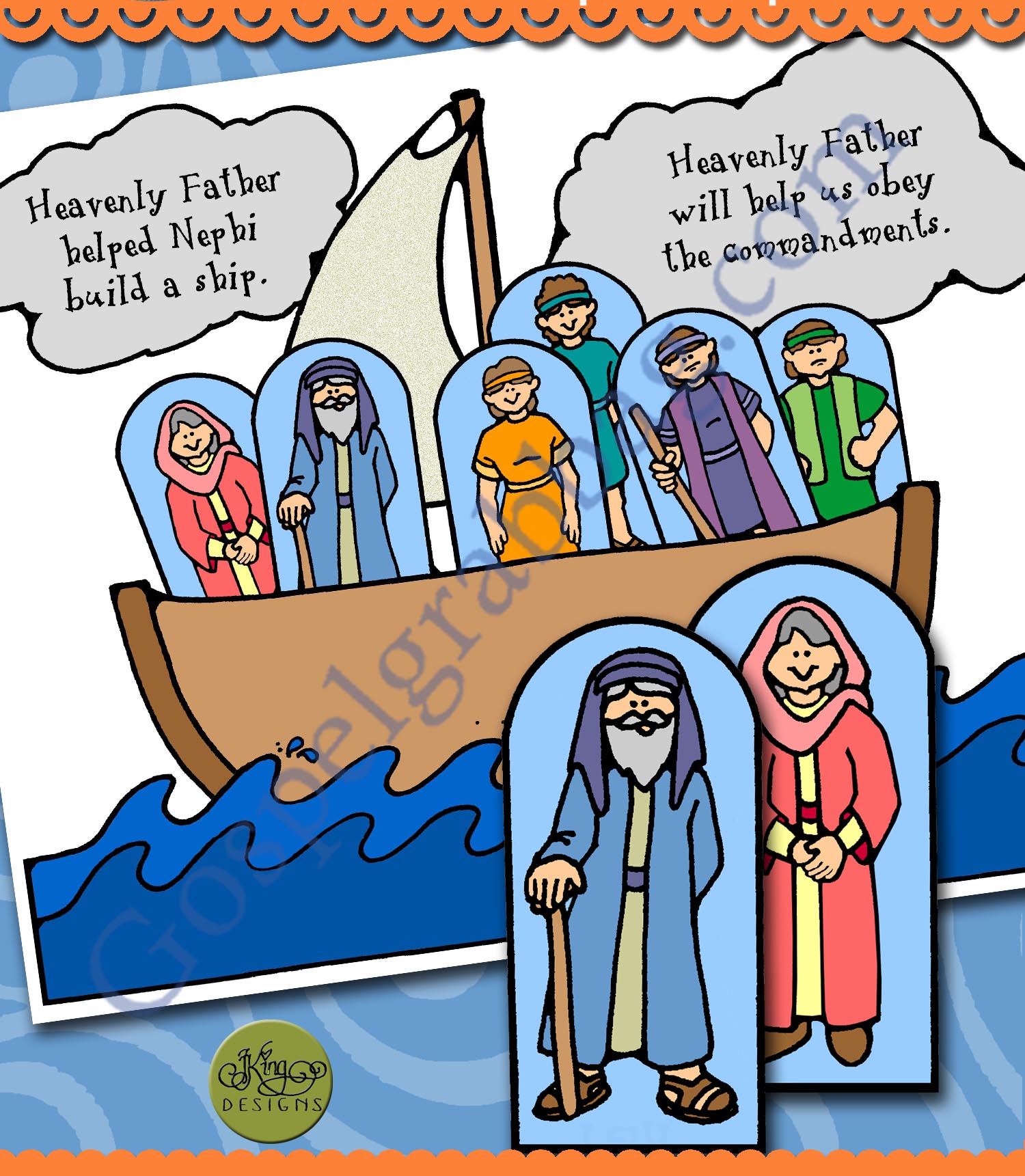 OBEDIENCE - COMMANDMENTS Activity: Heavenly Father Helps Us Obey ...
