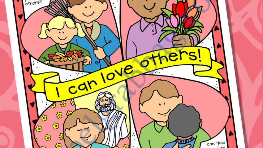 Download LOVE OTHERS Activity: Love Others Poster or Coloring Page - Gospel Grab Bag