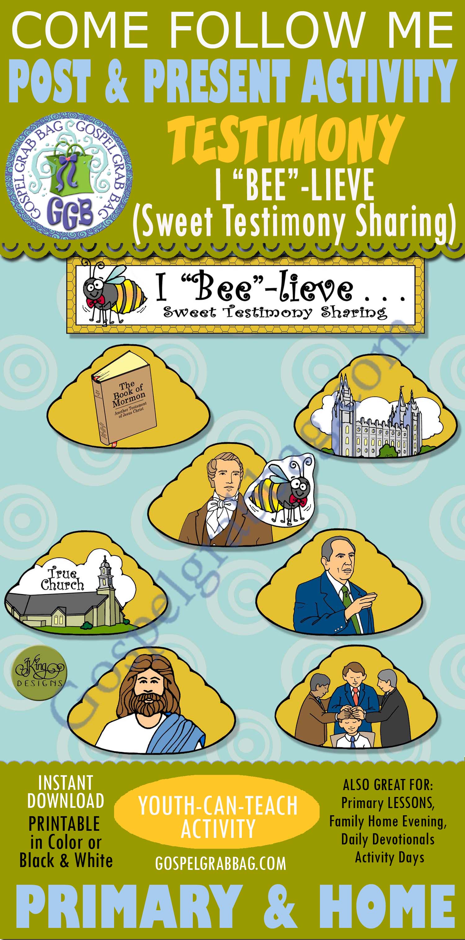 I "Bee"lieve Sweet Testimony Sharing