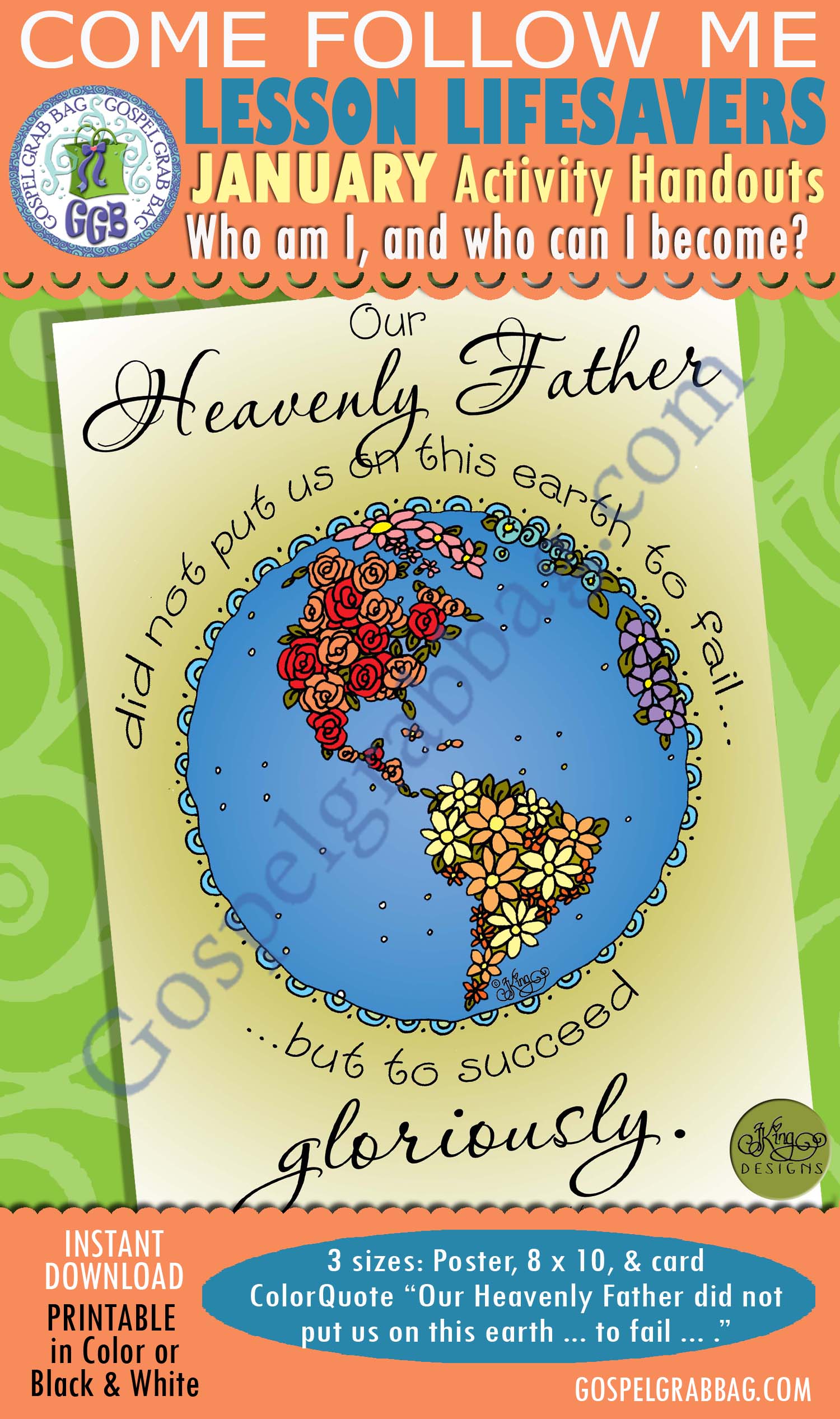 Creation - Plan of Salvation: LDS Lesson Activity - Let's Create the ...