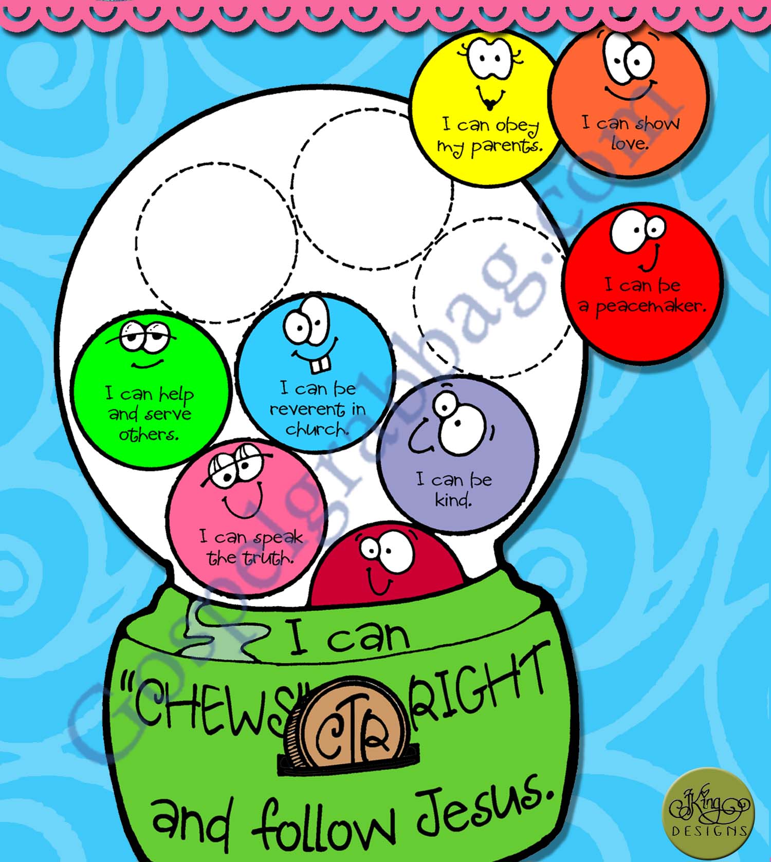 Choose the Right, Primary Lesson Helps, Primary 3 CTR-B, Lesson 1 ...