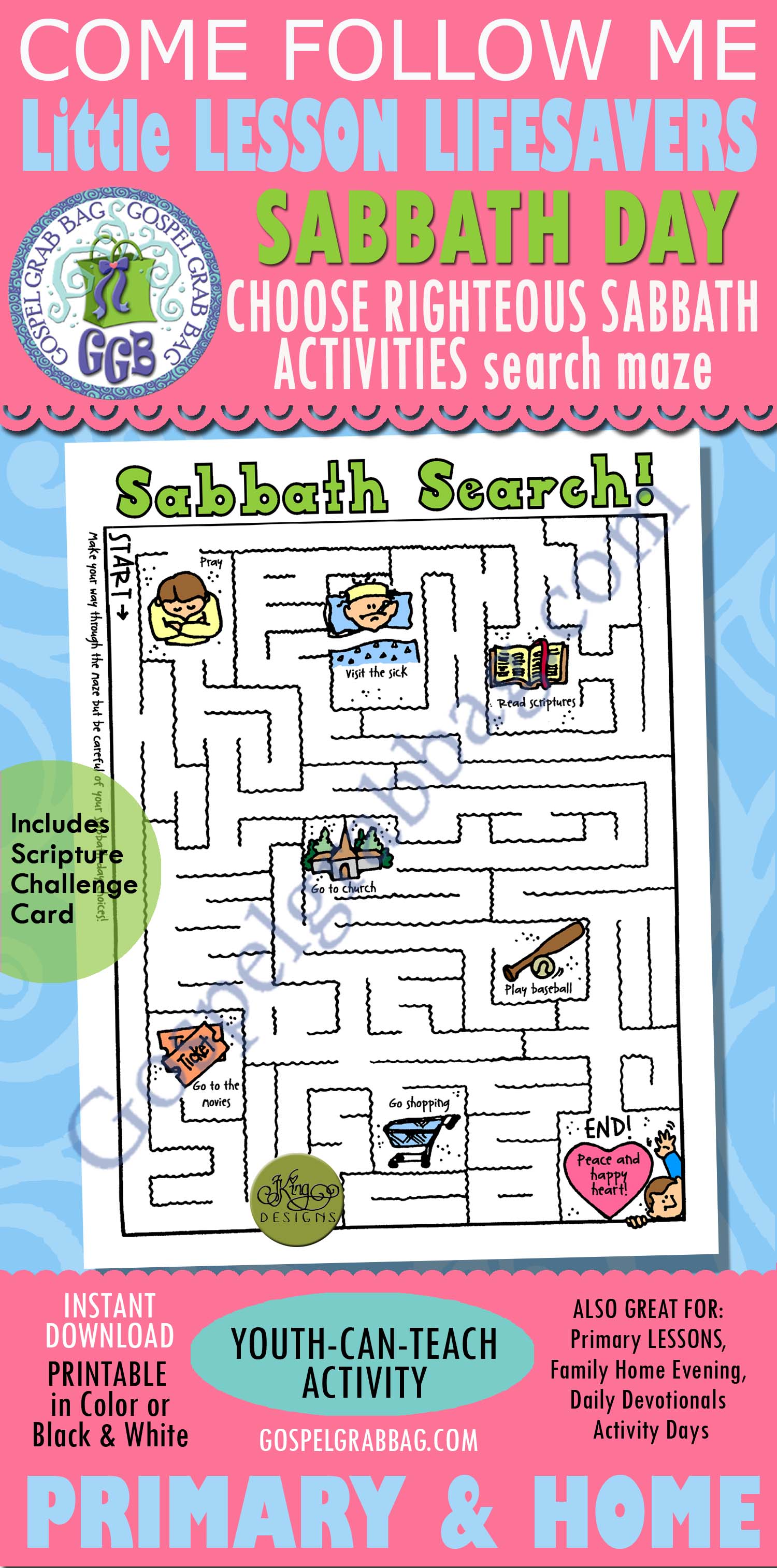 SABBATH Activity Choosing Righteous Sabbath Activities Sabbath