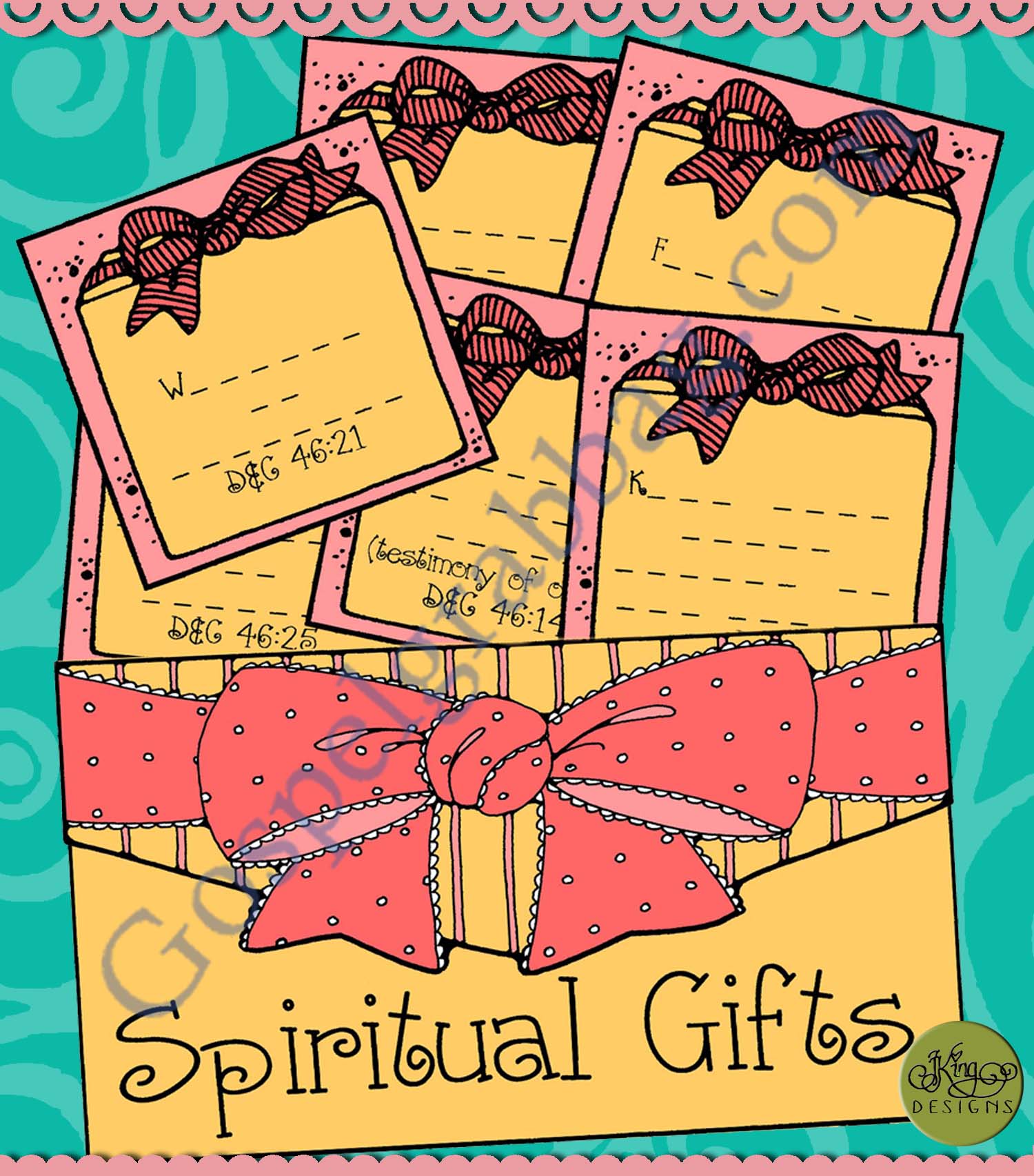 SPIRITUAL GIFTS: LDS Lesson Activity - Using My Spiritual Gifts Writing ...