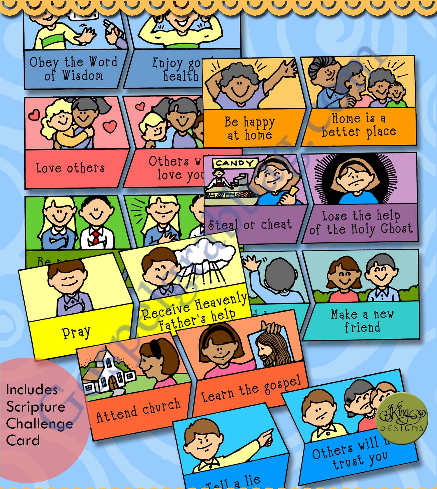 AGENCY Activity: Choices and Consequences Match Game - Jesus Christ Was ...