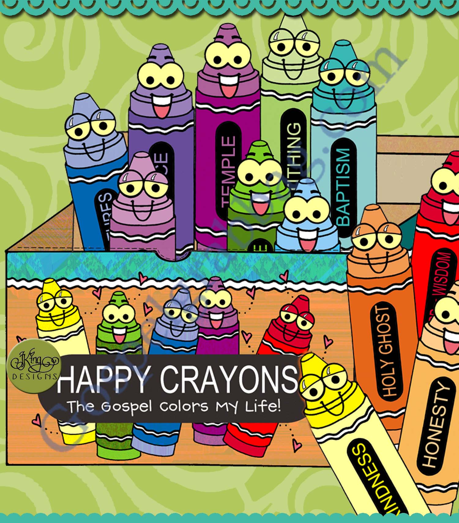 HAPPINESS TESTIMONY COMMANDMENTS Activity Color My Life with the