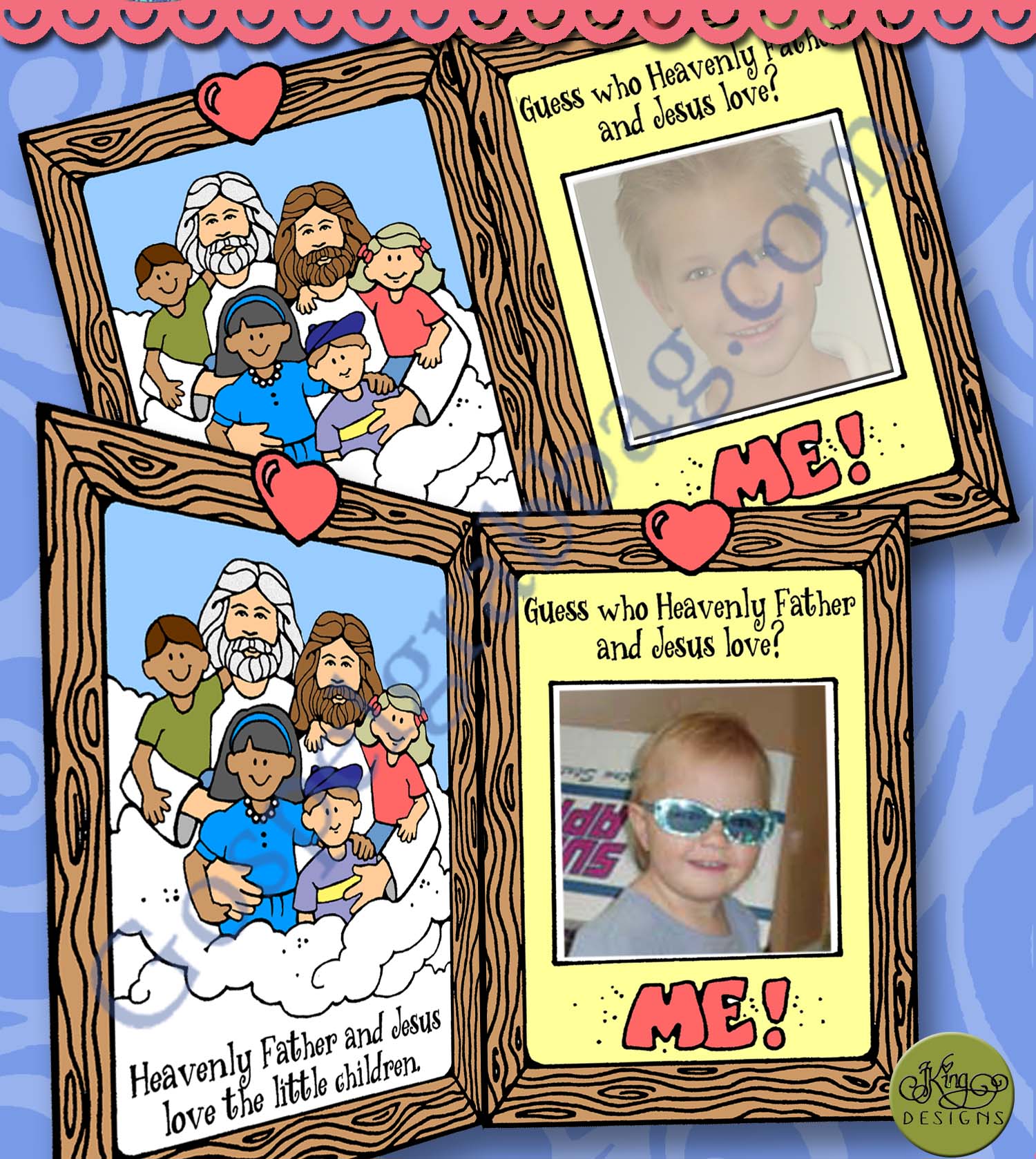 Heavenly Father and Jesus Christ Love Me, Primary Lesson Helps, Behold ...