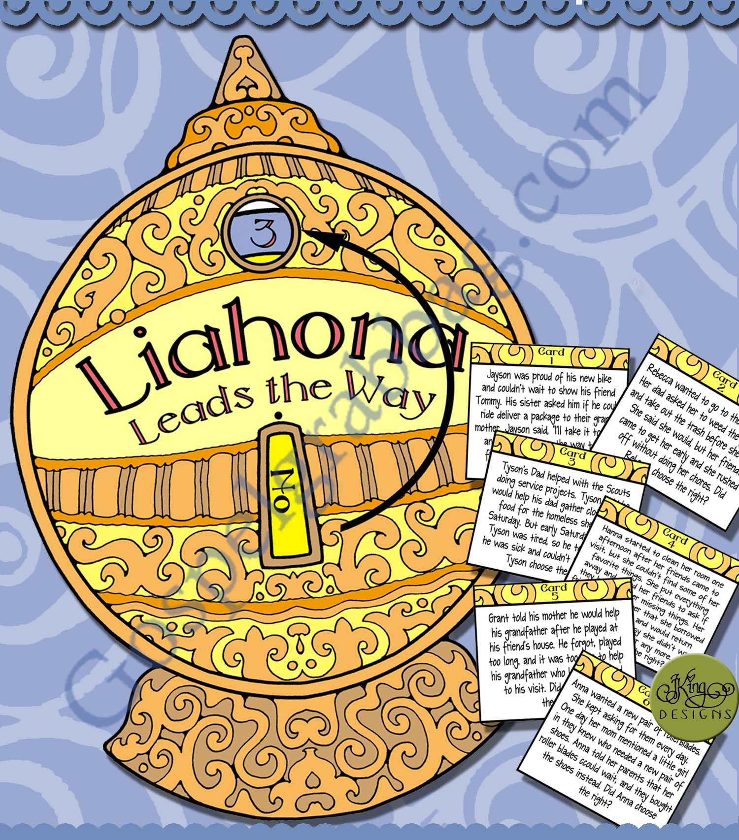 Holy Ghost - Choose the Right - Revelation: LDS Lesson Activity: Liahona Leads the Way ...