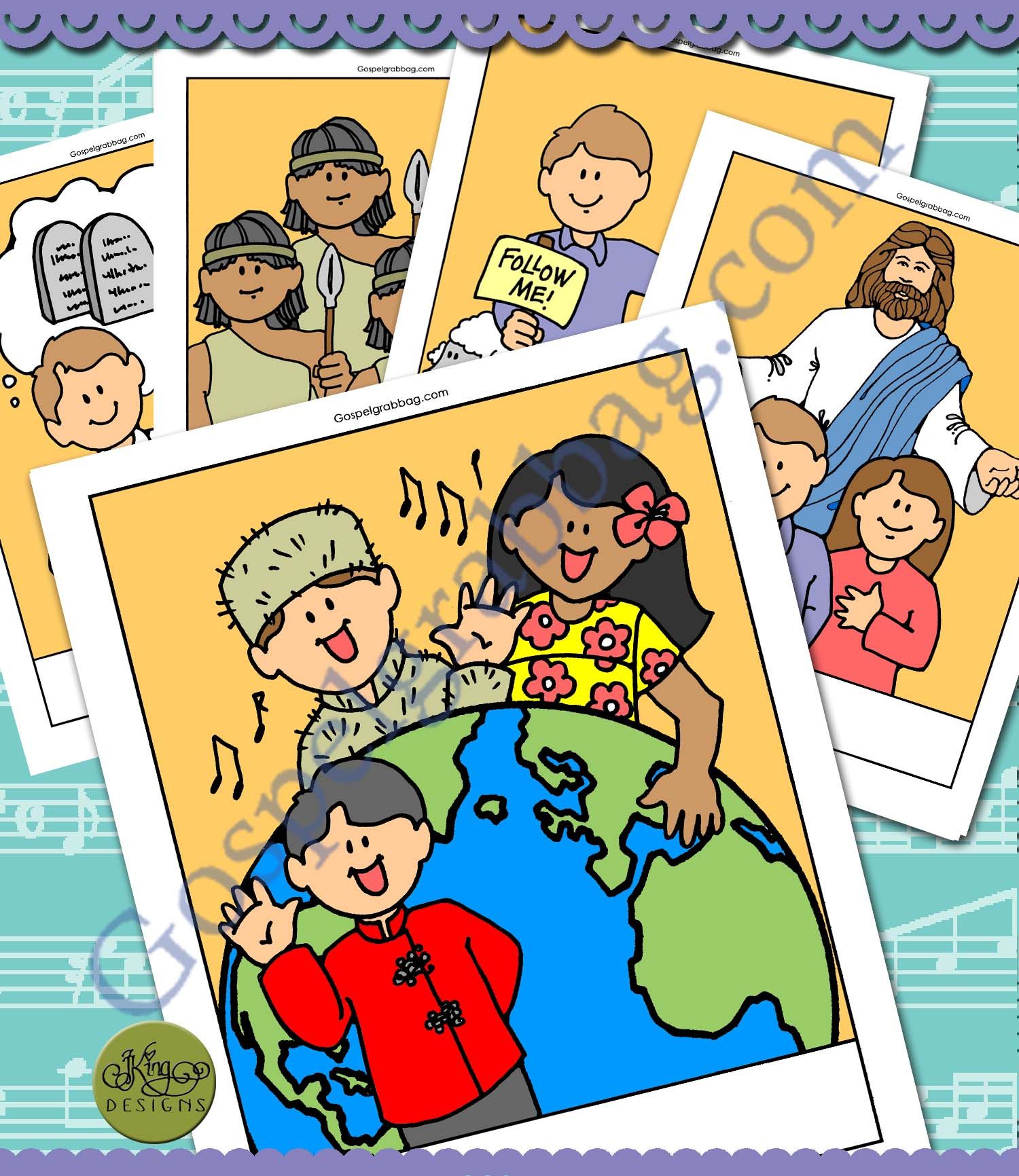 "Holding Hands Around the World" song visuals
